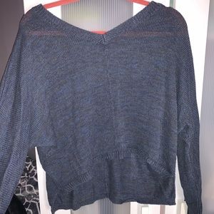 Blue sweater still in good condition